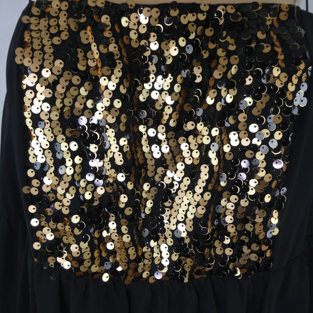 Torrid Sleeveless Chiffon Layered Tube Dress Ruby Sequin Panel Plus Size 2XL NWT - Picture 3 of 10